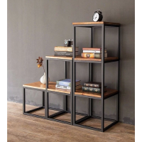 کتابخانه چوب و فلز 0140109