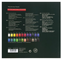 پاستل گچی 24 رنگ فابر کاستل مدل Polychromos